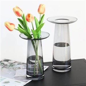 Bình thủy tinh đơn giản phẳng